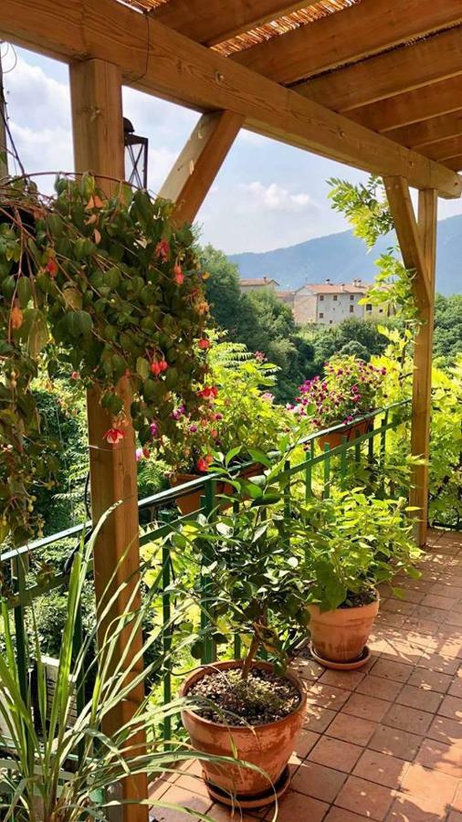 La Casa Rosa Di Segusino With Spa Jacuzzi In Garden Sequsino Dış mekan fotoğraf